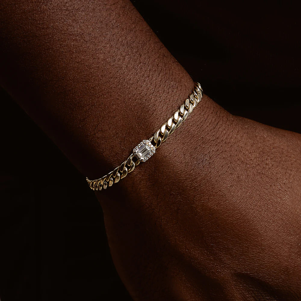 SAPPHIRE CHARM BRACELET