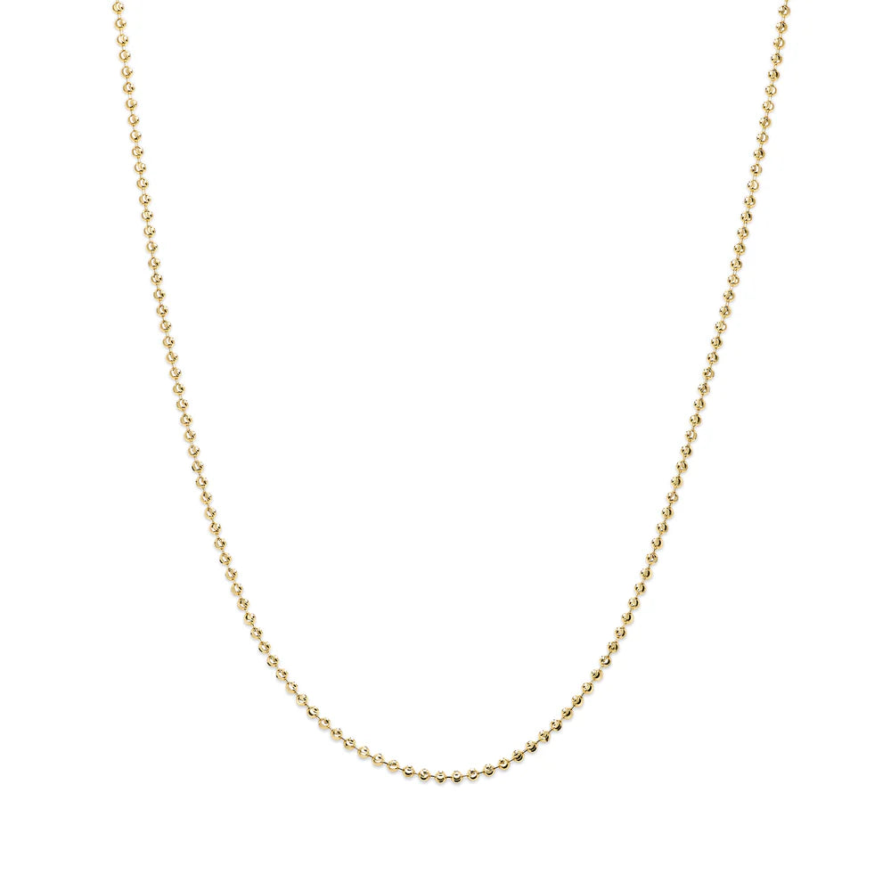 MOONCUT BALL CHAIN NECKLACE