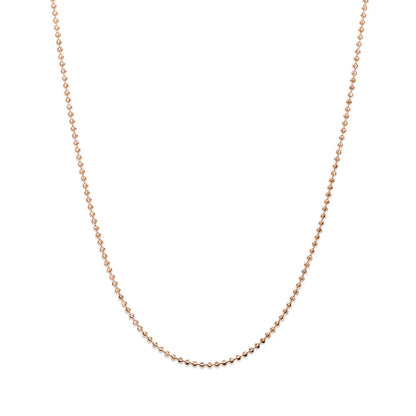 MOONCUT BALL CHAIN NECKLACE