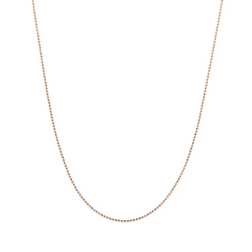 MOONCUT BALL CHAIN NECKLACE