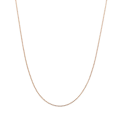 MOONCUT BALL CHAIN NECKLACE