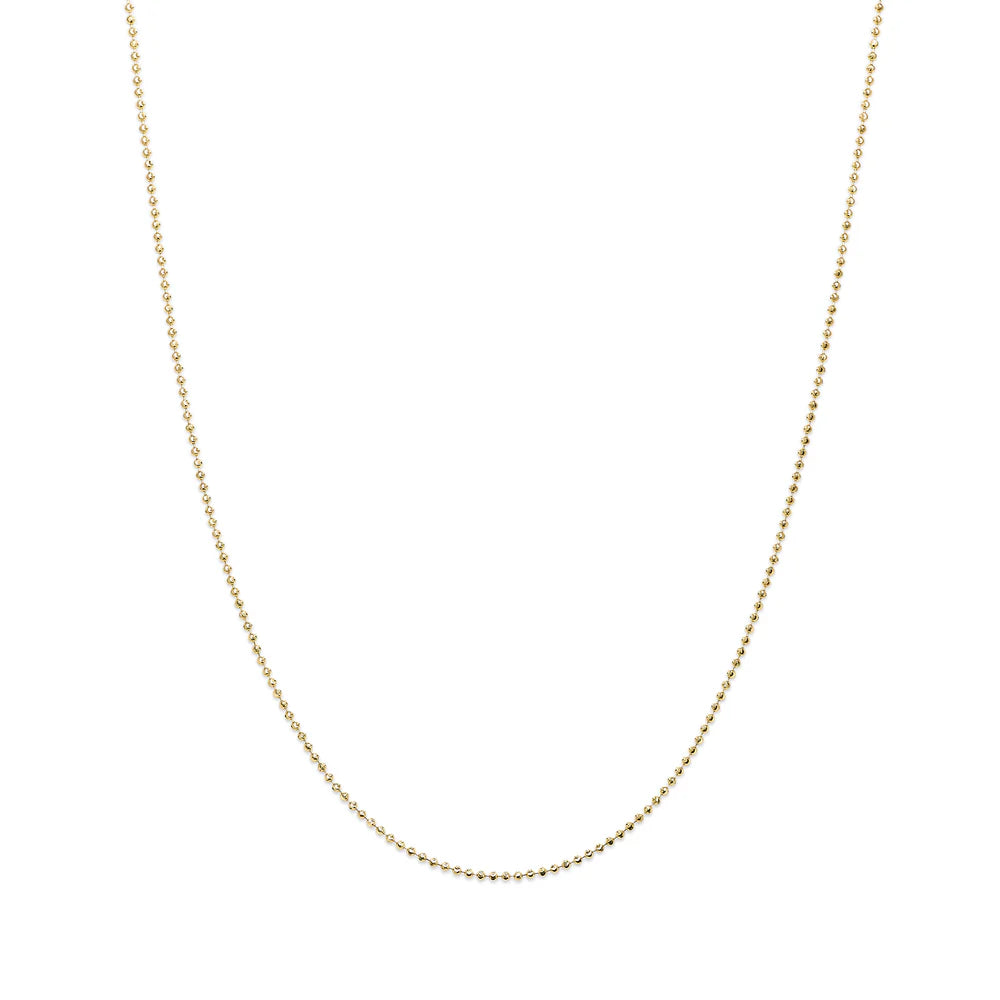 MOONCUT BALL CHAIN NECKLACE