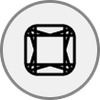 Diamond Cushion - Natural - 2 - thumbnail