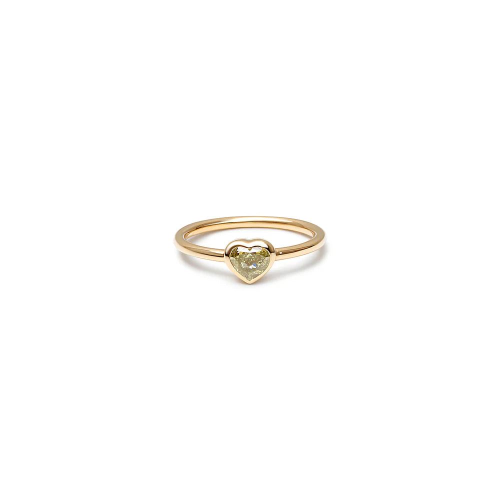 DIAMOND HEART RING