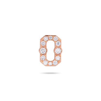 VARSITY UMLAUT FULL DIAMOND PENDANT