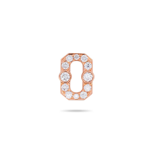 VARSITY UMLAUT FULL DIAMOND PENDANT